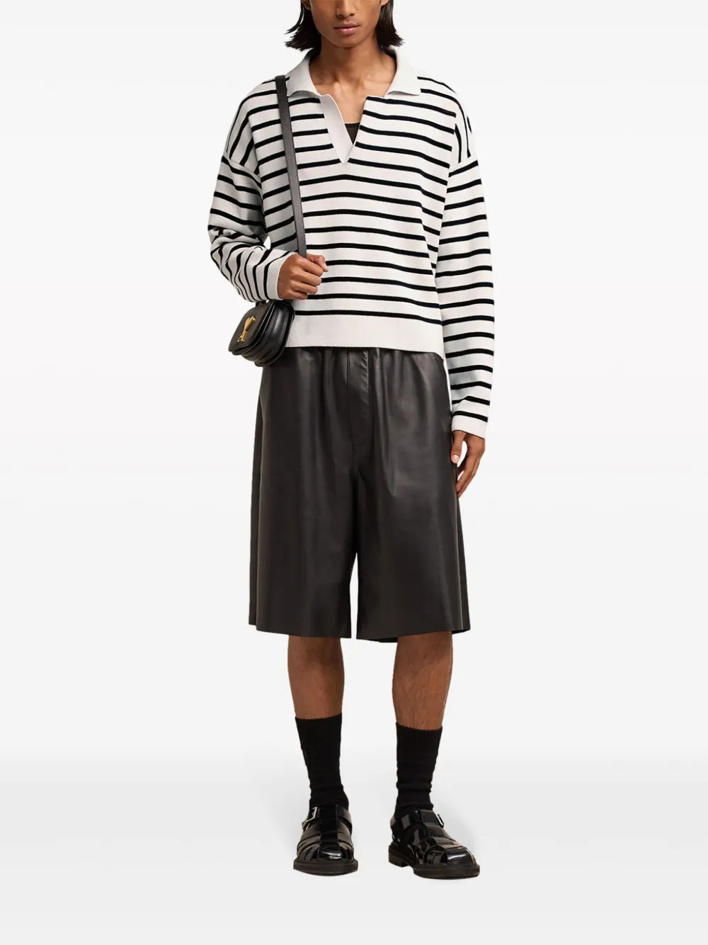 Striped Polo Jumper