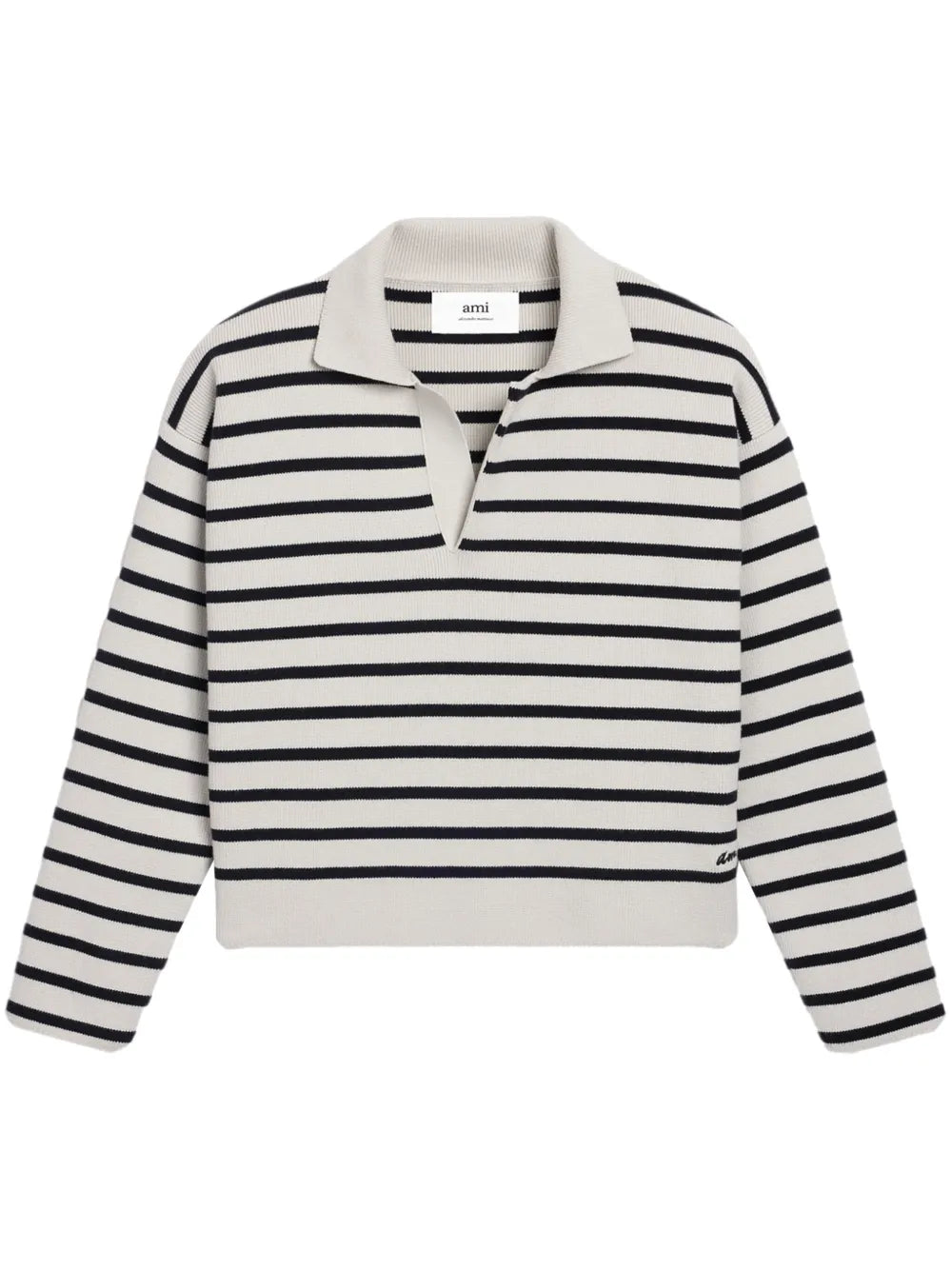 Striped Polo Jumper