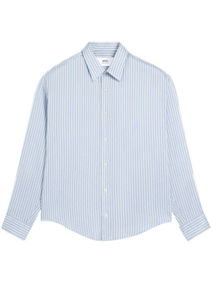 Long-Sleeve Striped Shirt