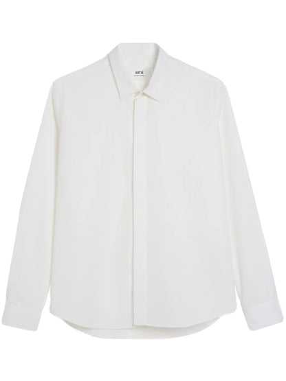 Ami-De-Coeur-Motif Cotton Shirt