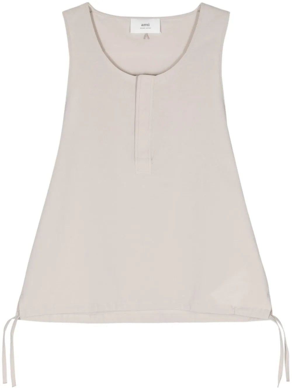Drawstring-Hem Tank Top