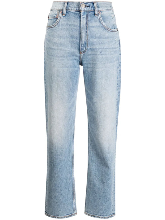 Mid-Rise Bootcut Jeans