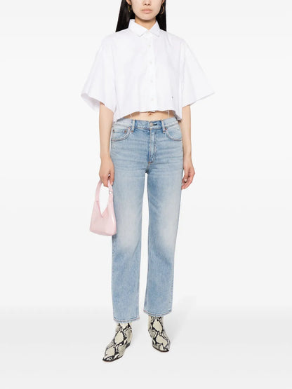 Mid-Rise Bootcut Jeans
