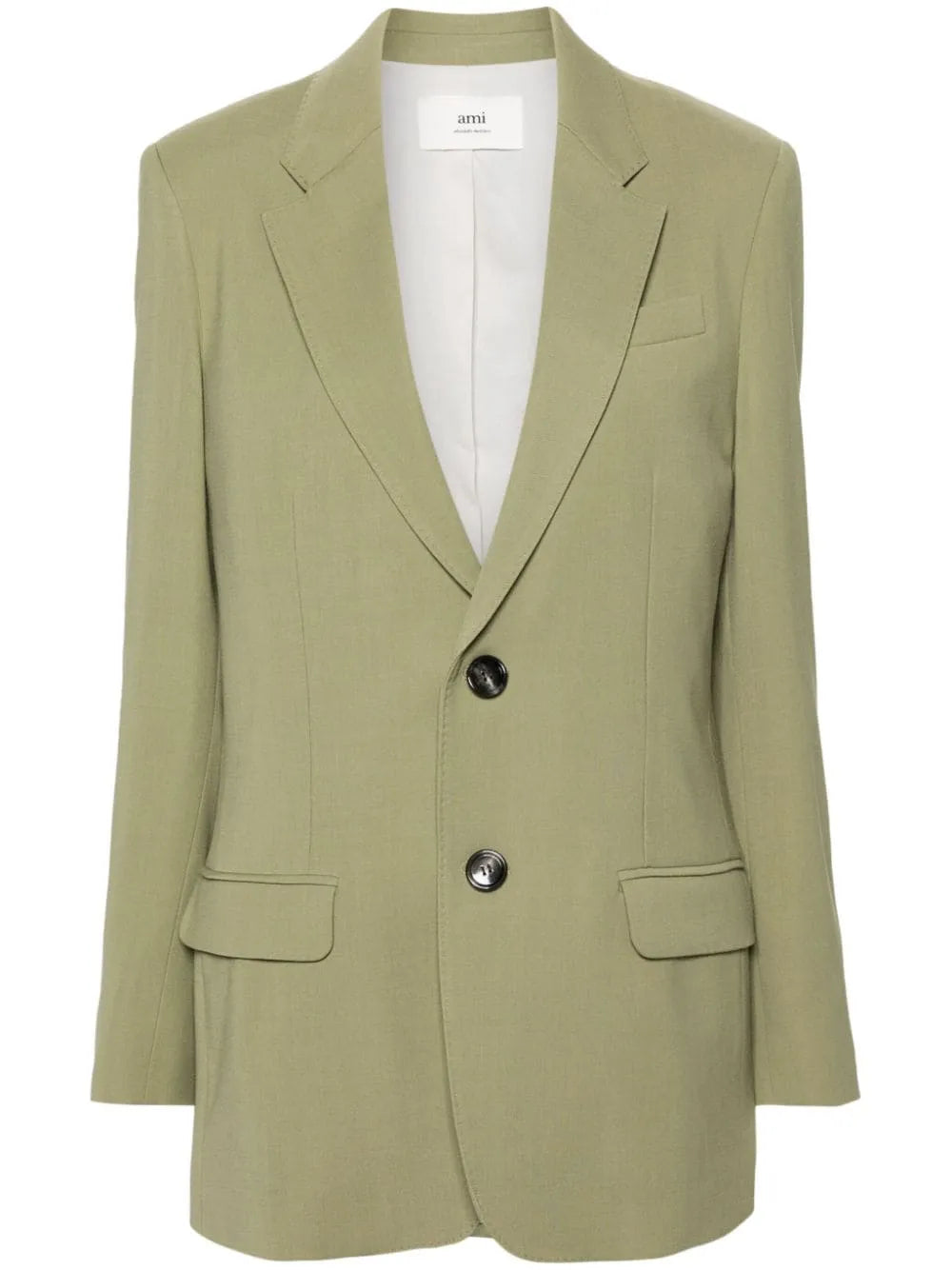 Single-Breasted Textured Blazer