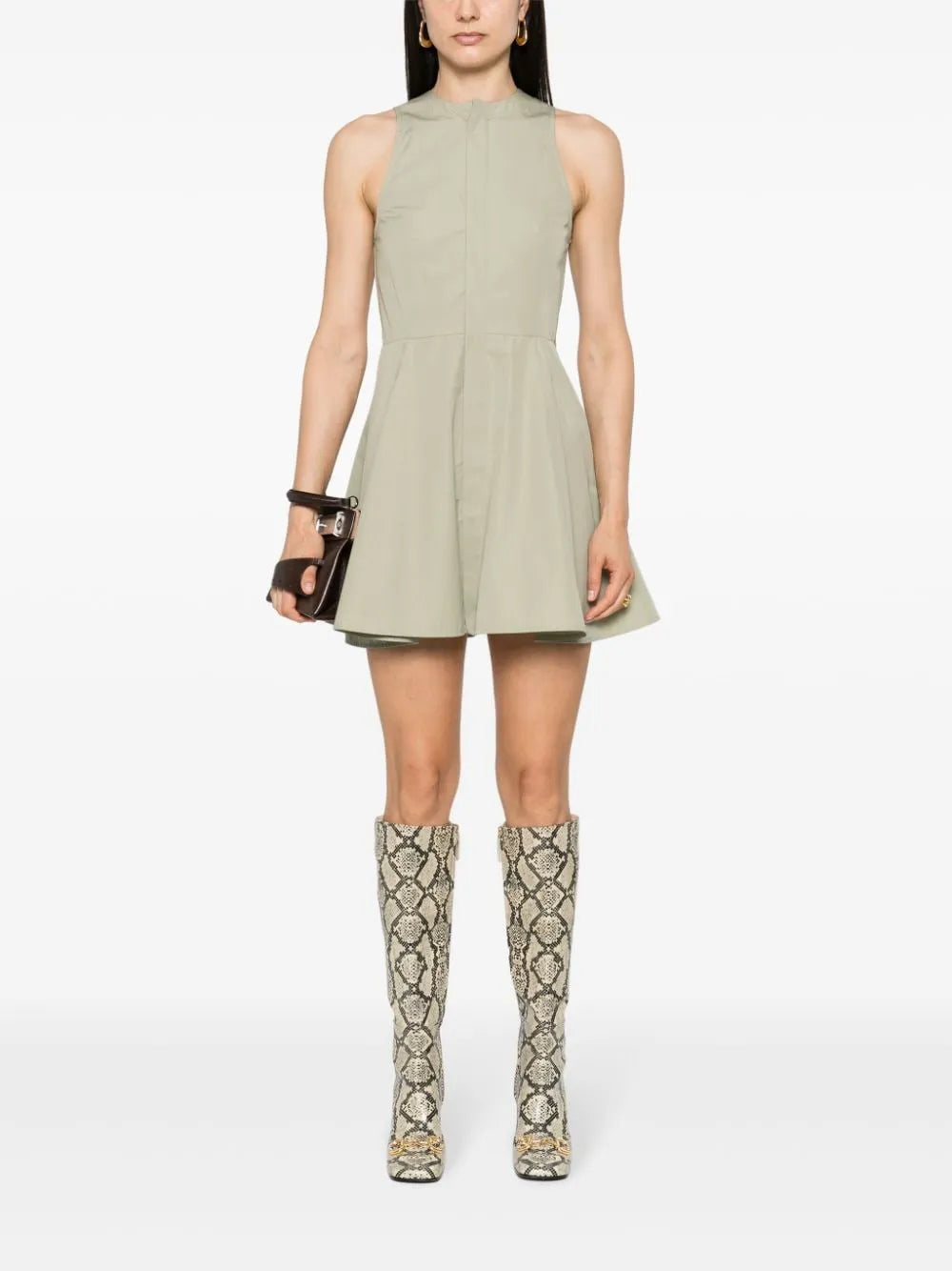 Flared Mini Dress