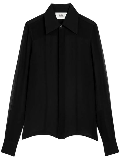 Sheer Silk Shirt