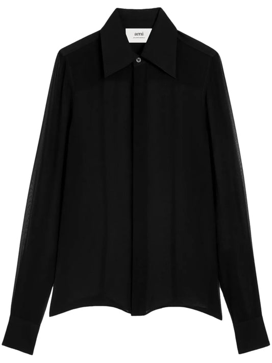 Sheer Silk Shirt