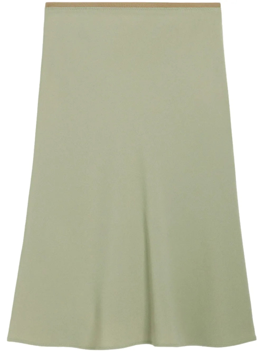 Crepe Midi Skirt