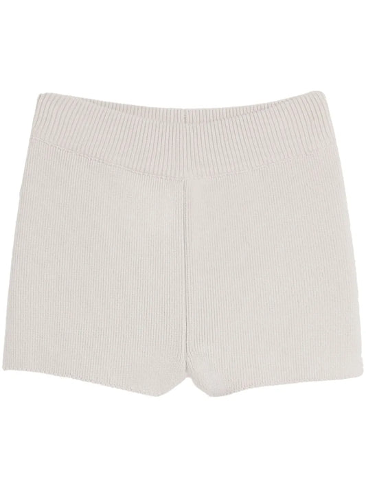 Ami De Coeur Ribbed Mini Shorts