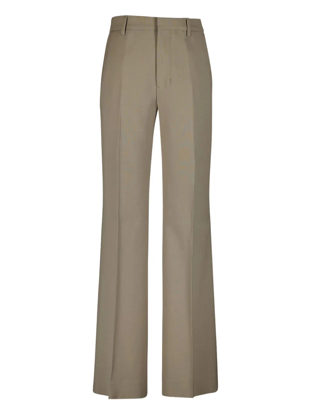 Flared Twill Trousers