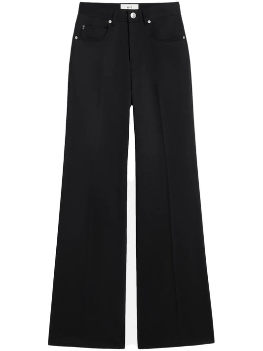 High-Rise Flared-Leg Jeans