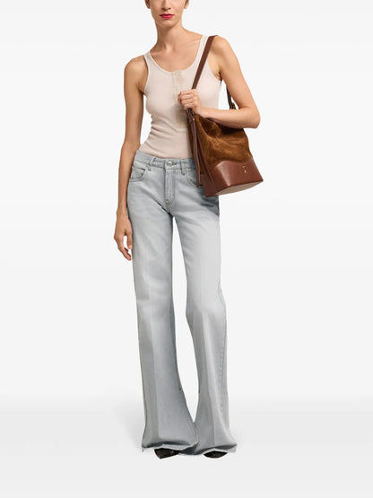 High-Rise Wide-Leg Jeans