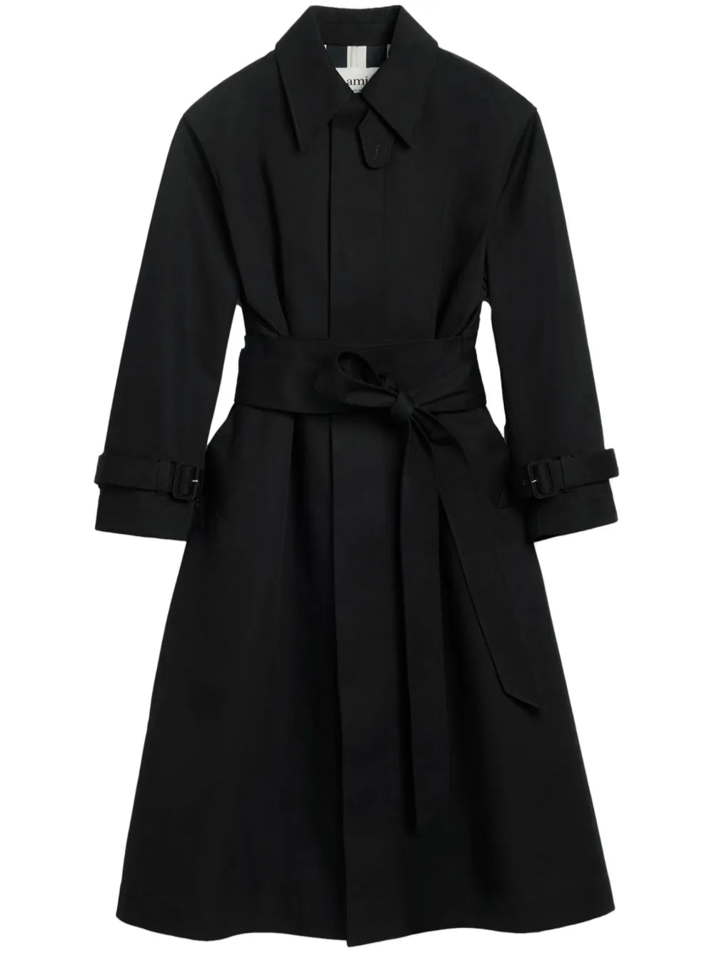 Belted Cotton Trench Coat