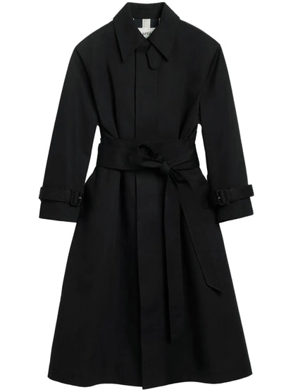 Belted Cotton Trench Coat