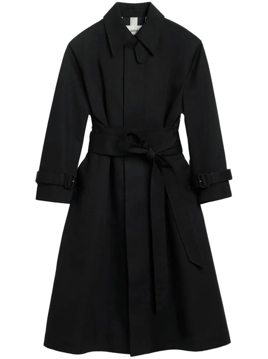 Belted Cotton Trench Coat