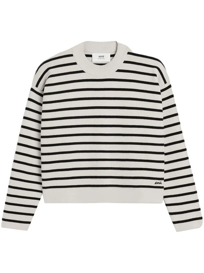 Horizontal-Stripe Jumper