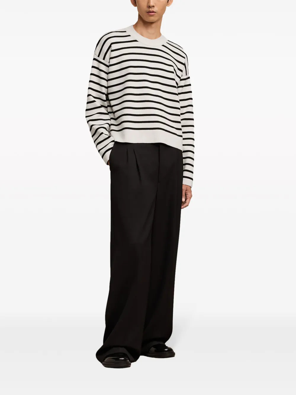 Horizontal-Stripe Jumper