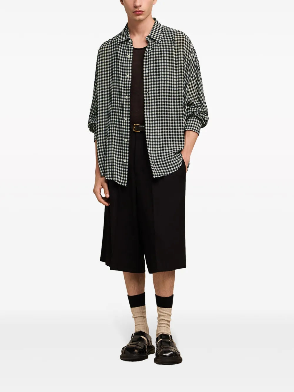 Check-Pattern Shirt