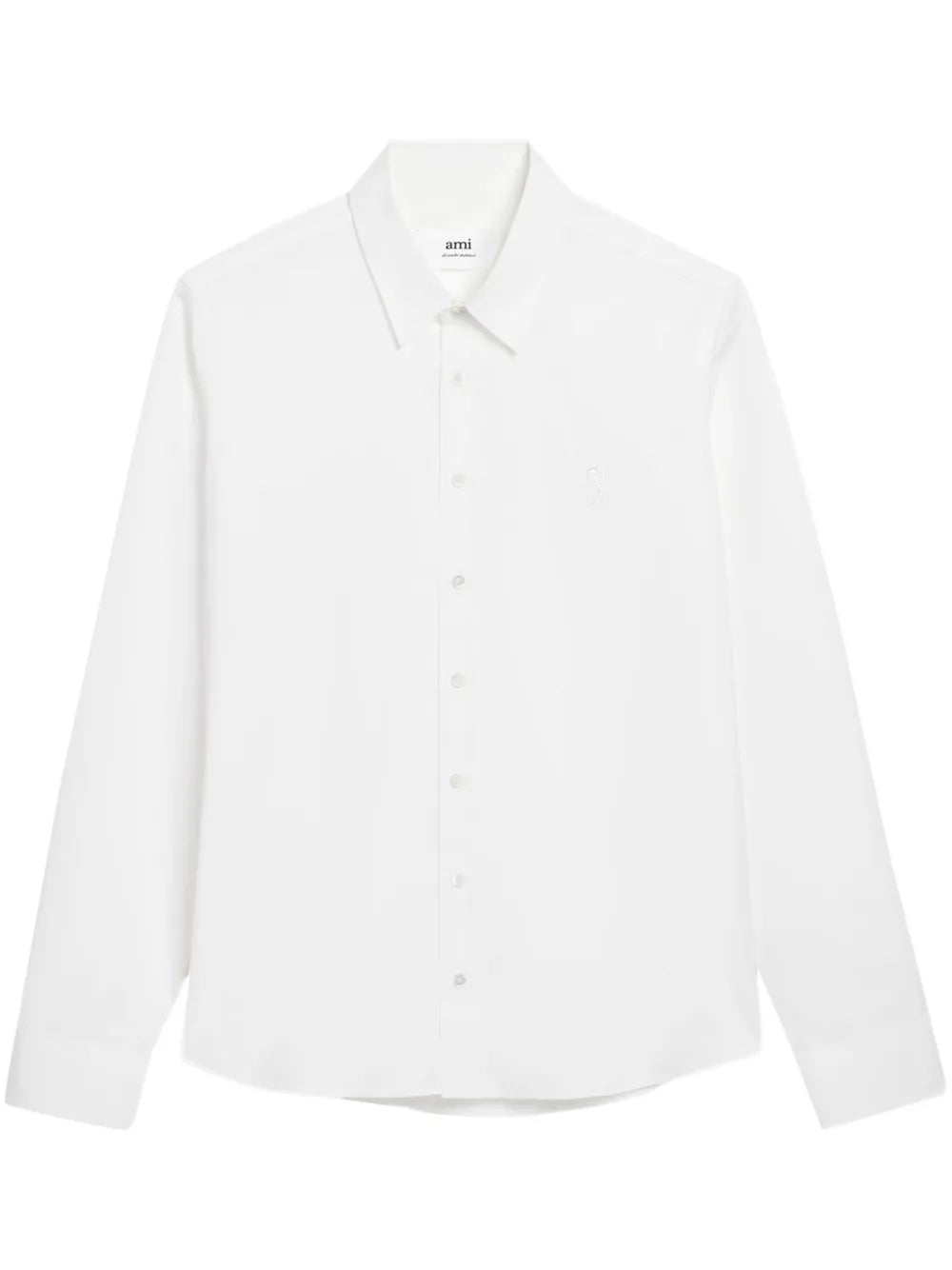 Logo-Embroidered Cotton Shirt