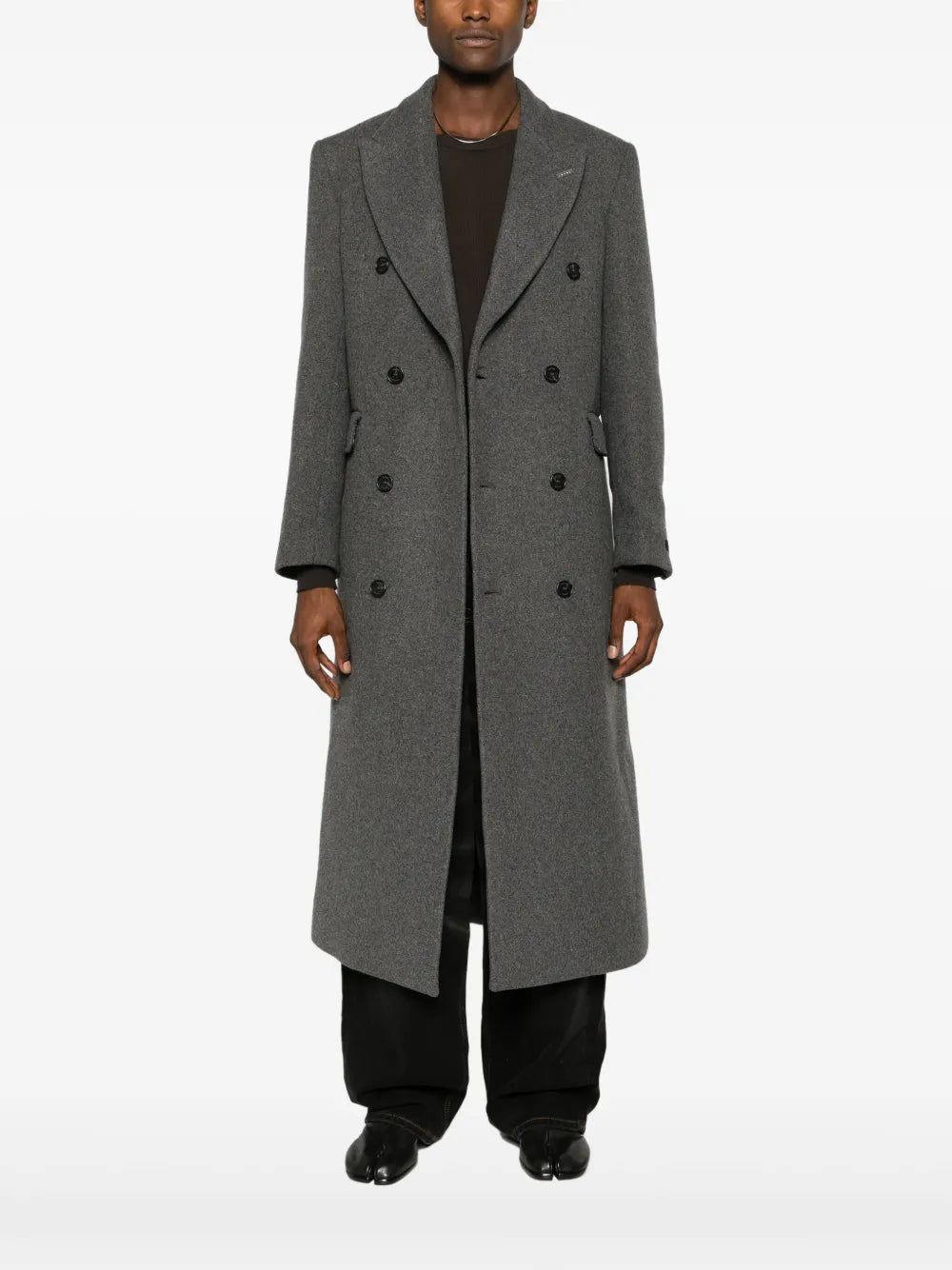 Genesis Double-Breasted Midi Coat