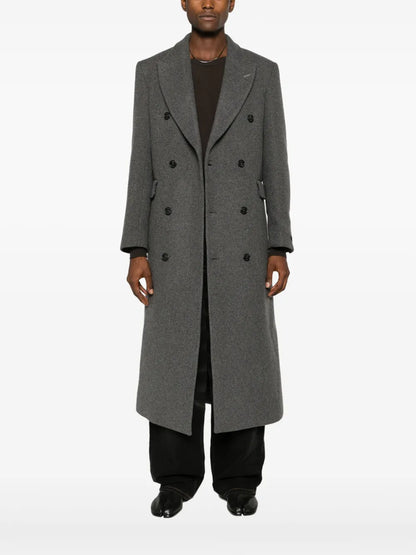 Genesis Double-Breasted Midi Coat