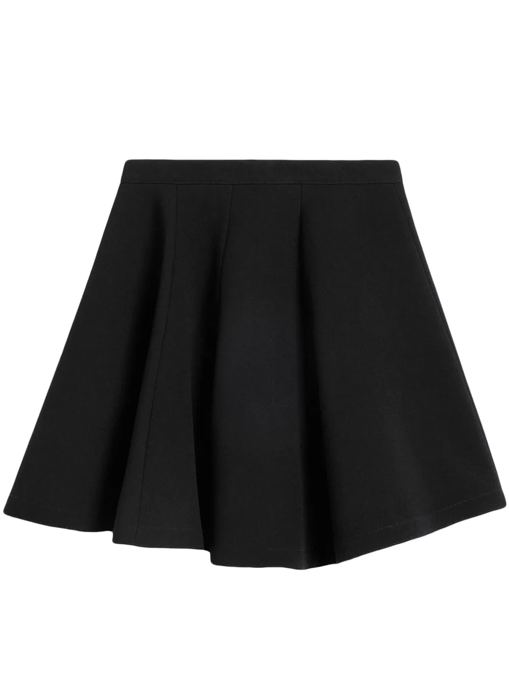 Virgin-Wool Skater Skirt
