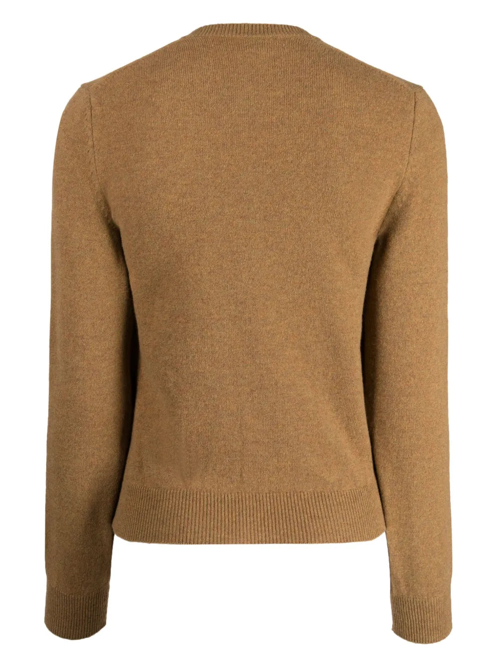 Fine-Knit Wool Cardigan