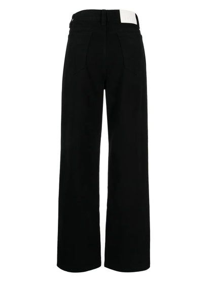 High-Rise Straight-Leg Jeans