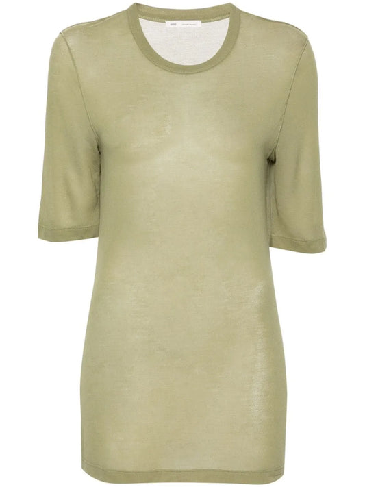 Sheer Lyocell T-Shirt
