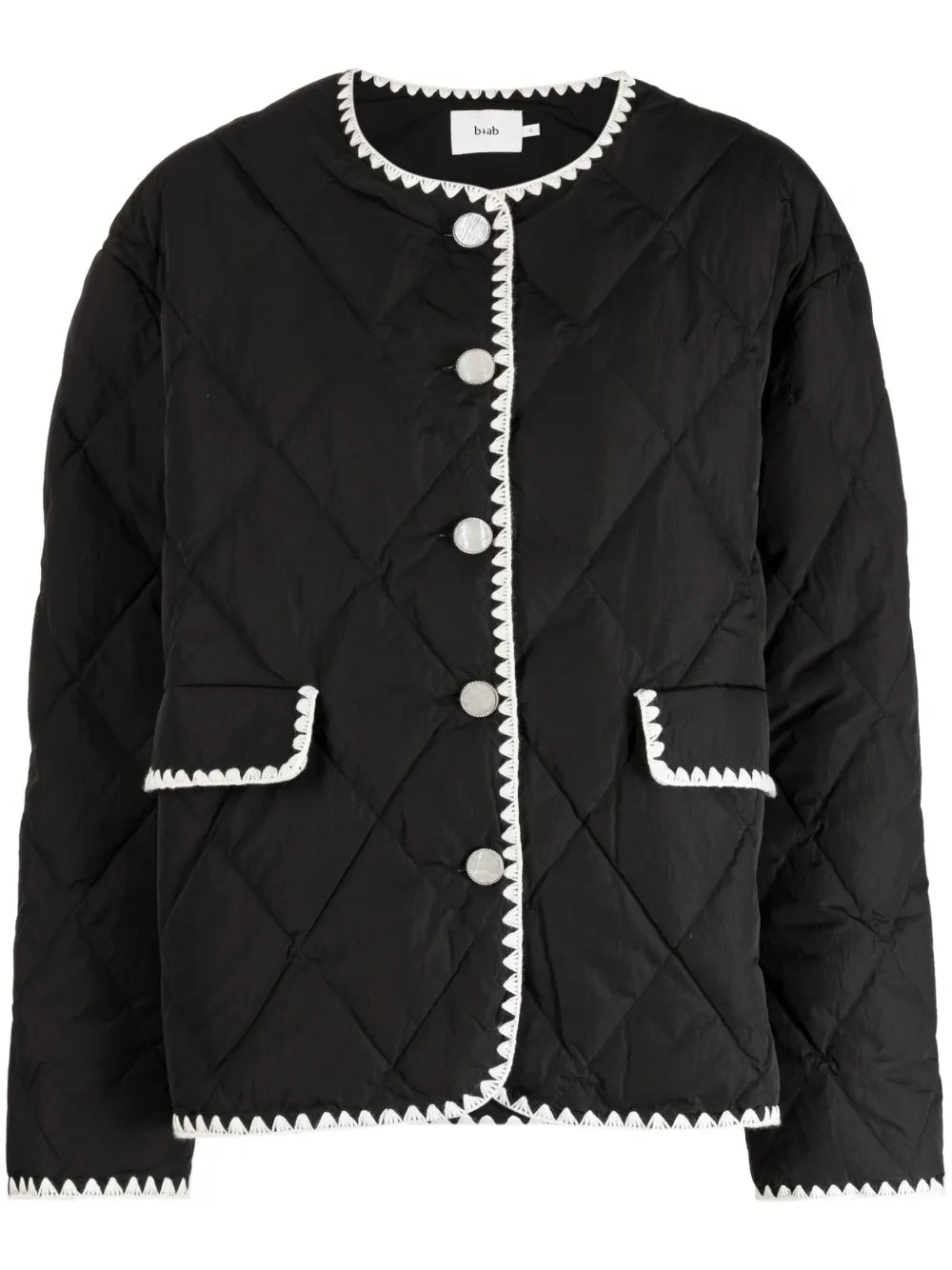Quilted Buttoned Jacket