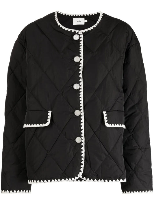 Quilted Buttoned Jacket