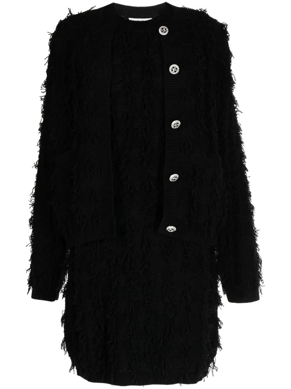 Cotton Button-Up Cardigan