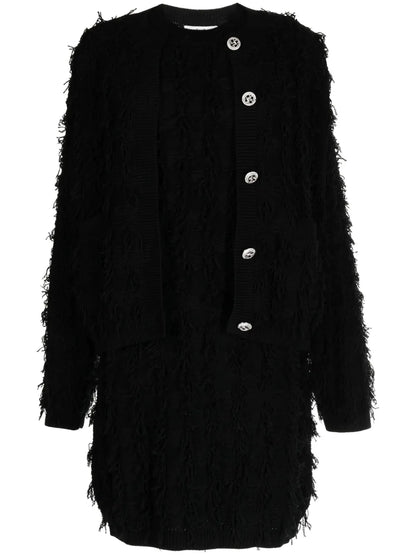 Cotton Button-Up Cardigan