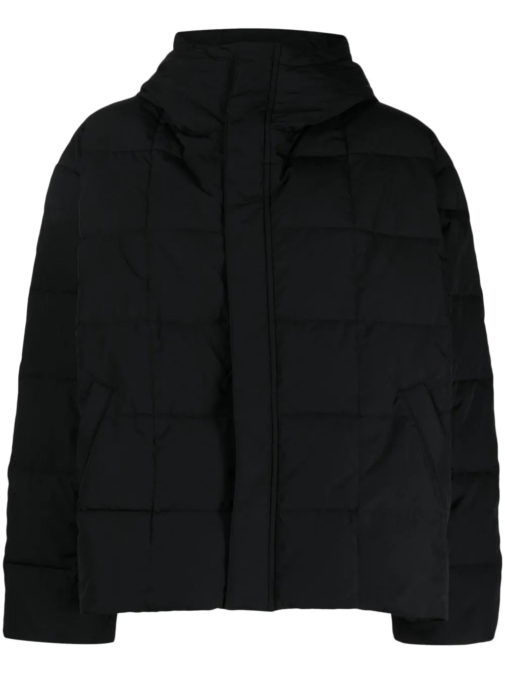 Hooded Quilted Padded Jacket