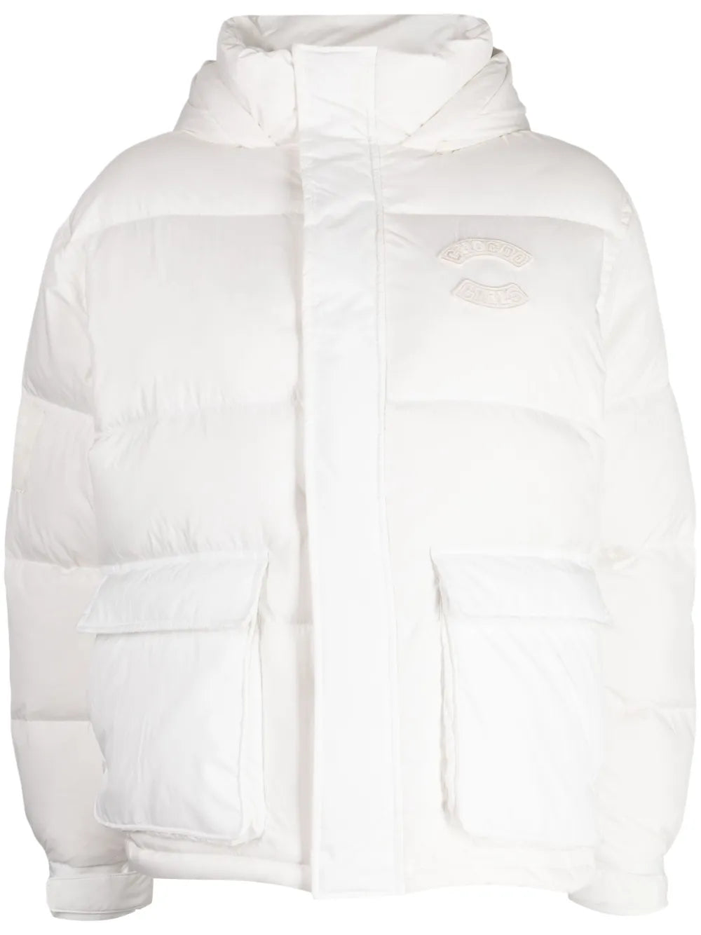 Logo-Patch Padded Jacket