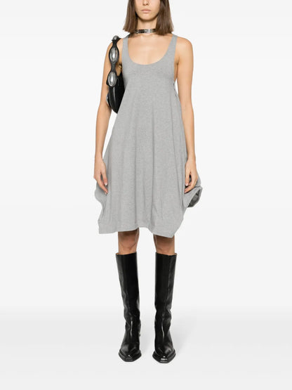 Wire Twisted Cotton-Blend Minidress