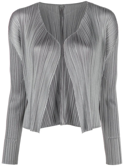 Basics Pleated Cardigan