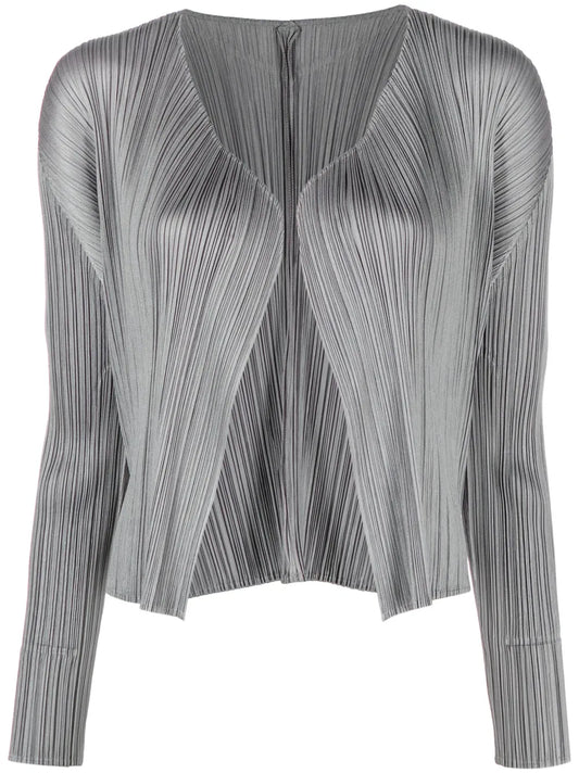 Basics Pleated Cardigan
