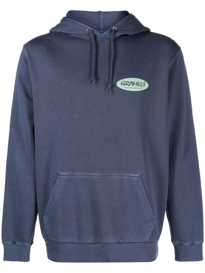 Logo-Print Cotton Hoodie