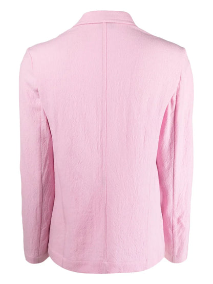 Single-Breasted Notched-Collar Blazer