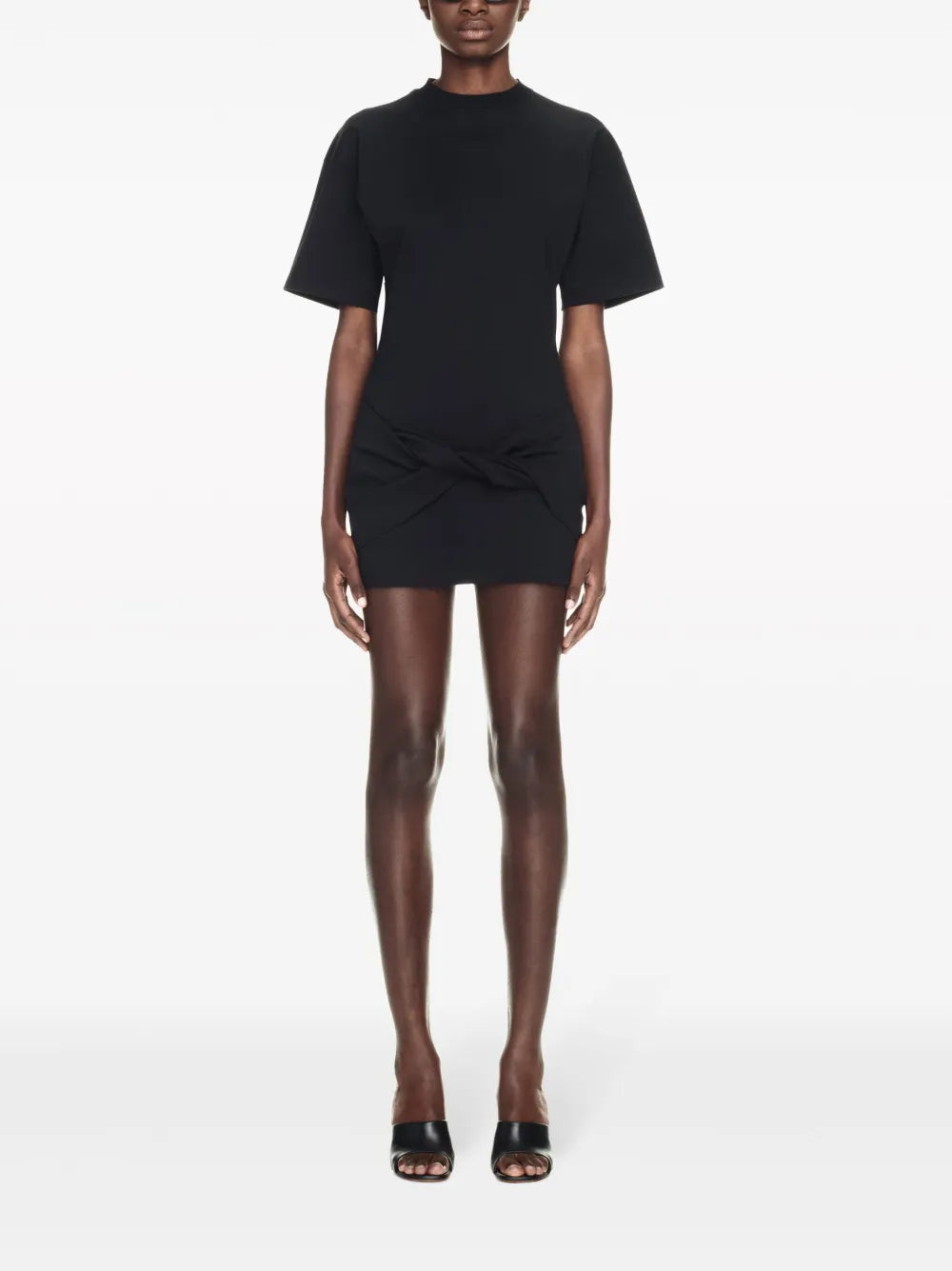Arrow Twisted T-Shirt Dress