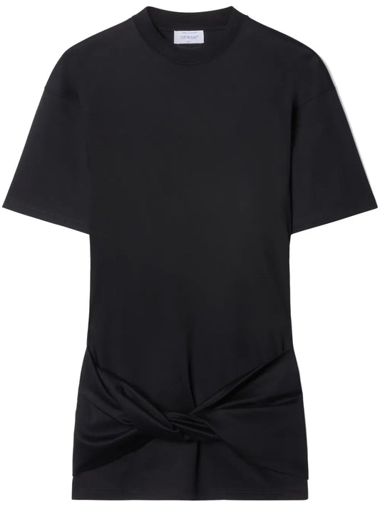 Arrow Twisted T-Shirt Dress