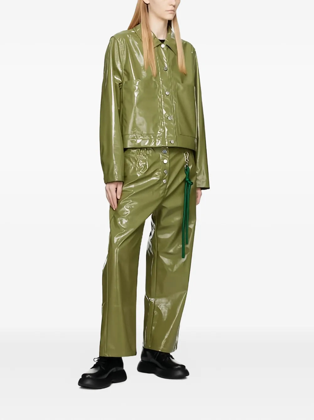 High-Shine Finish Jacket