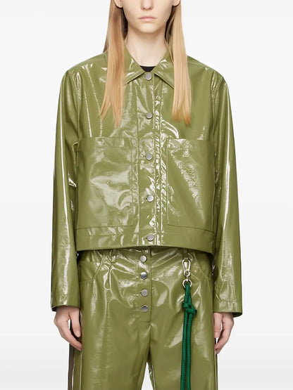 High-Shine Finish Jacket