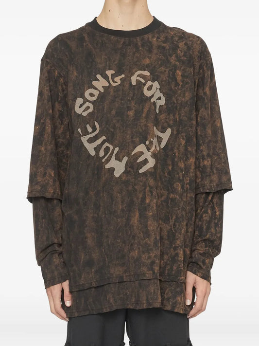 Distressed-Logo T-Shirt
