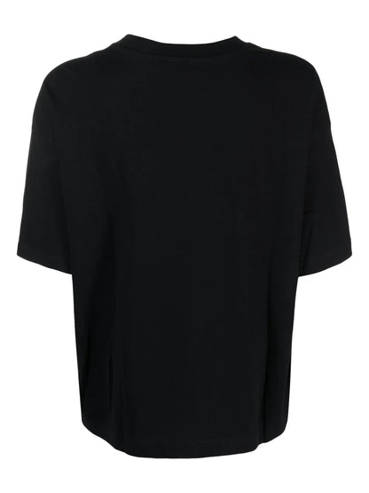 Slogan-Print Cotton T-Shirt