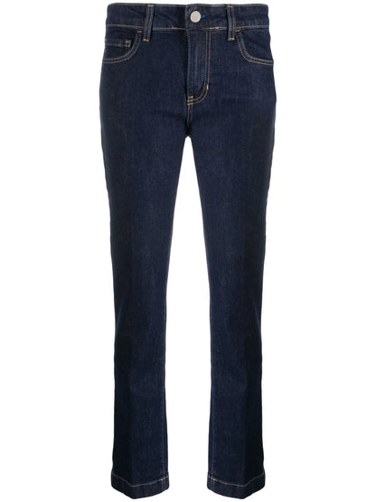 Mid-Rise Slim-Fit Jeans