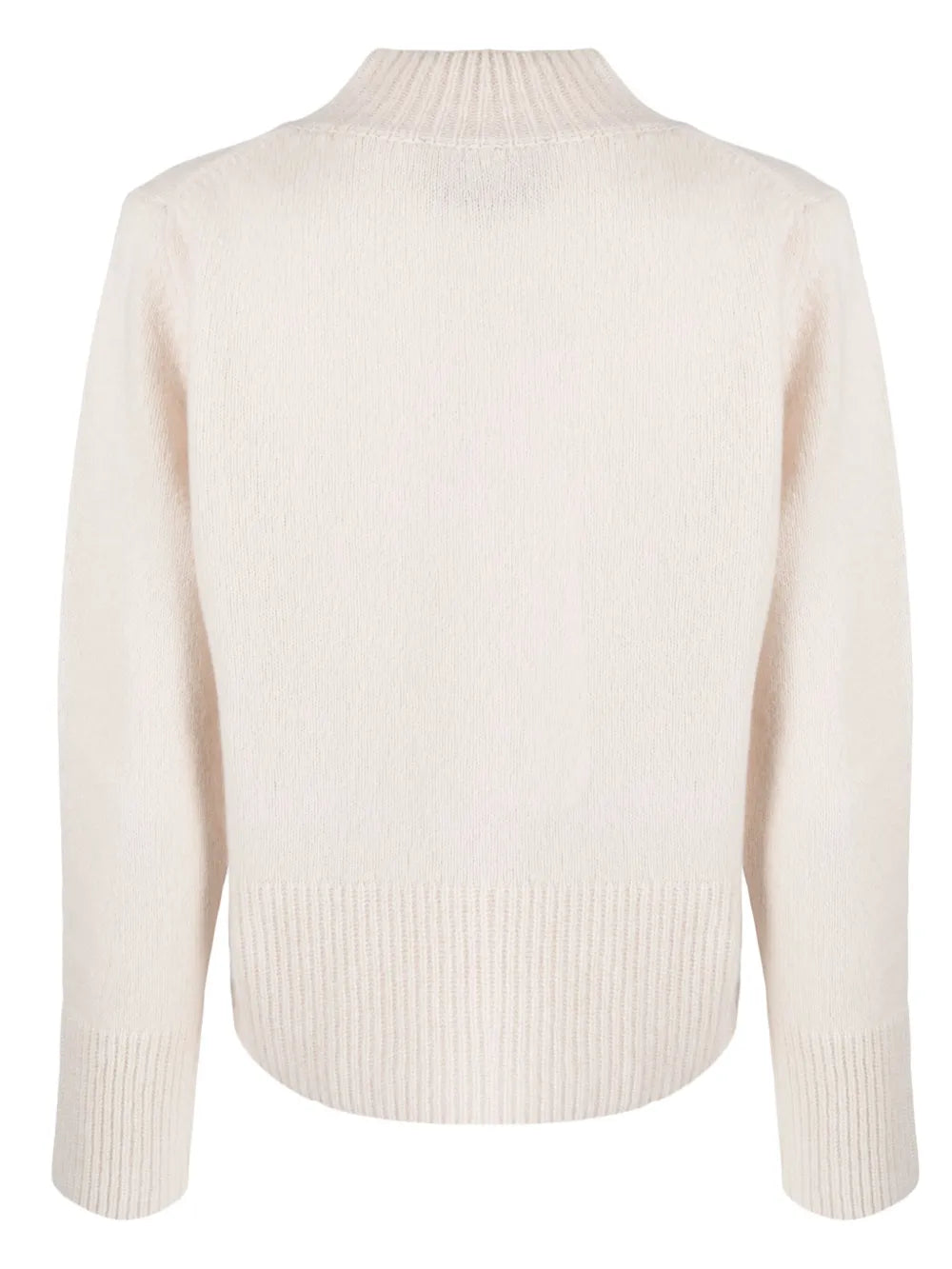 Mock-Neck Wool Jumper