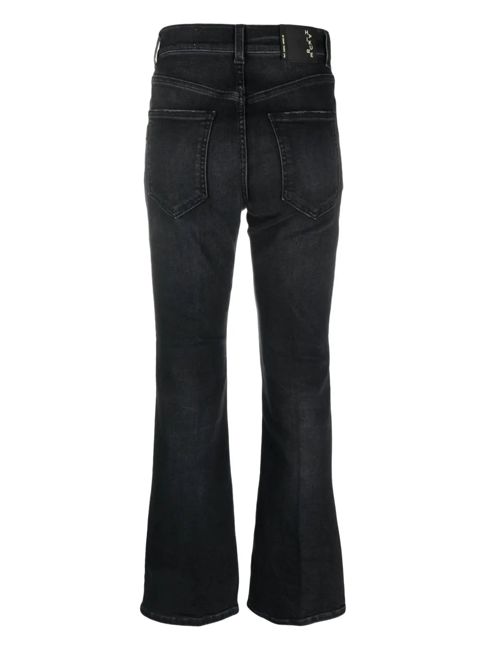 Mid-Rise Flared Jeans