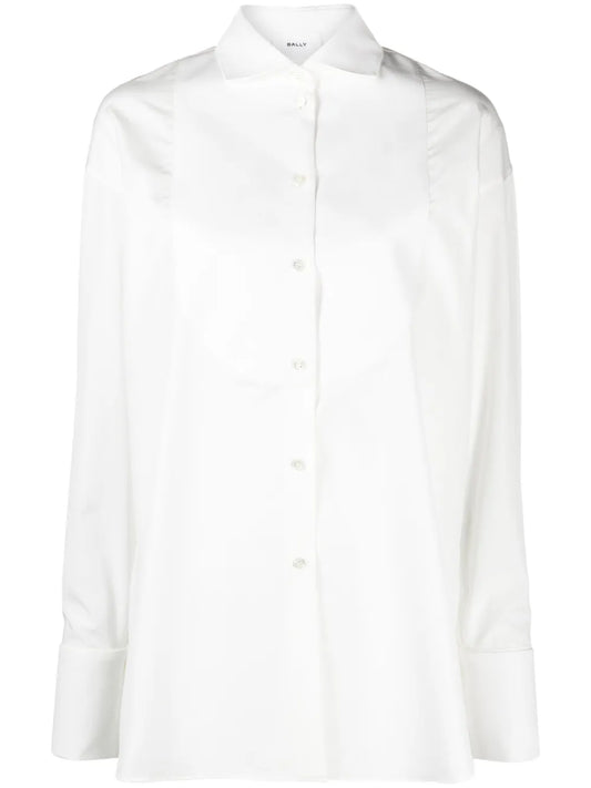 Long-Sleeve Cotton Shirt